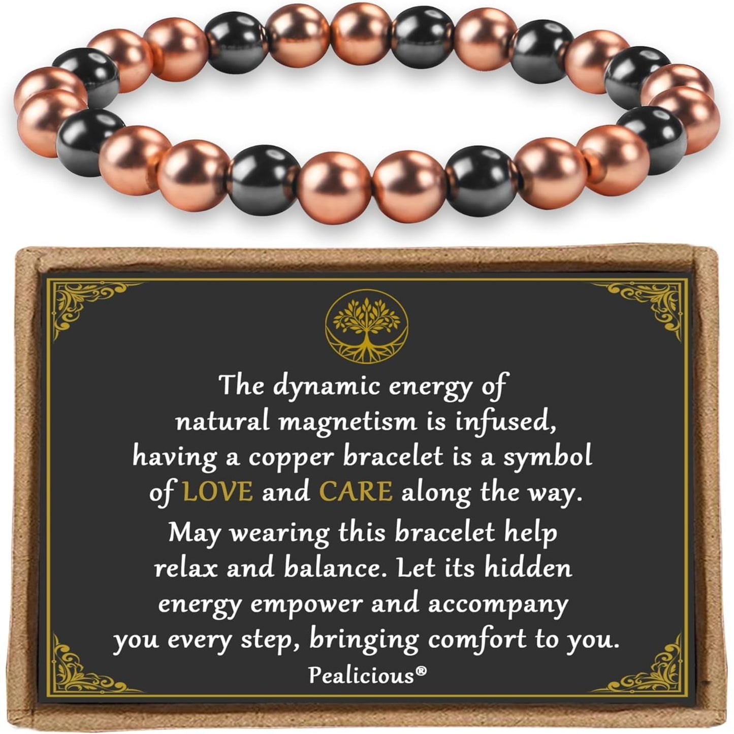 Pure Copper Magnetic Bracelet – Healing Energy Jewelry