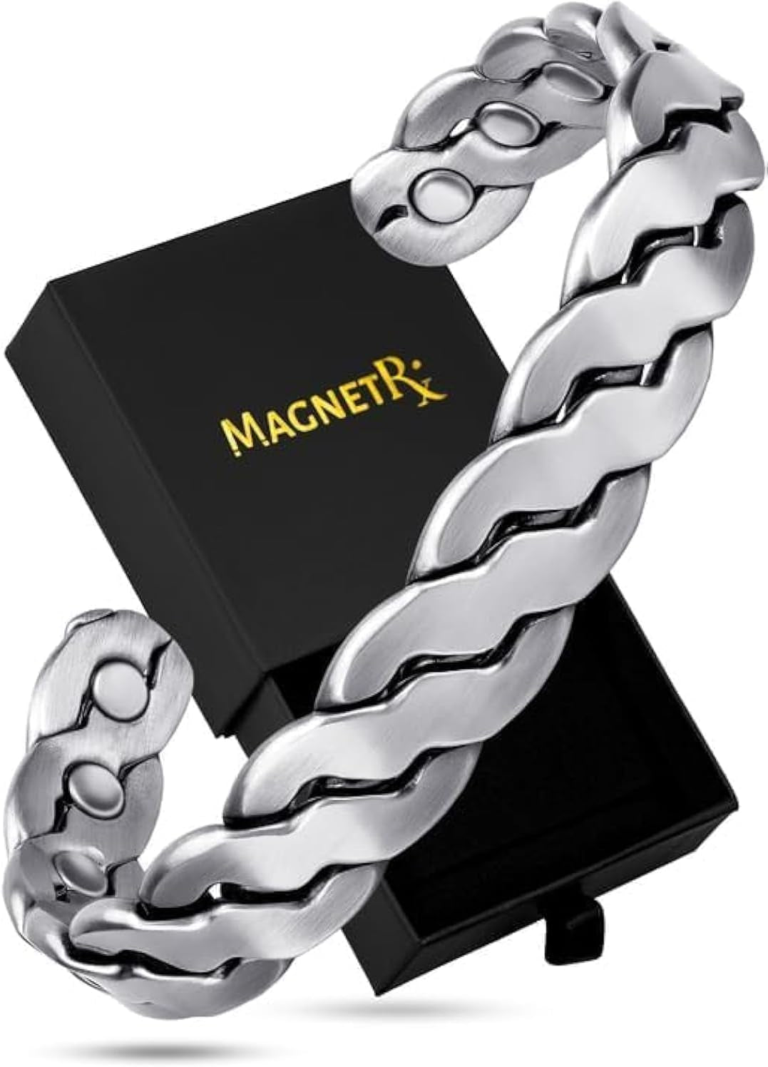 Twisted Magnetic Copper Cuff – Balance, Energy & Style