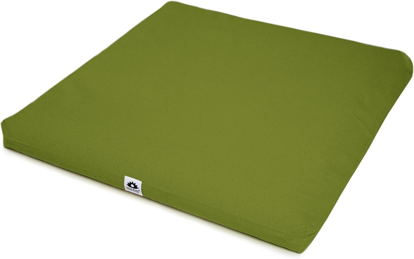 Eclipse Line Zabuton Meditation Cushion — 23" × 23"