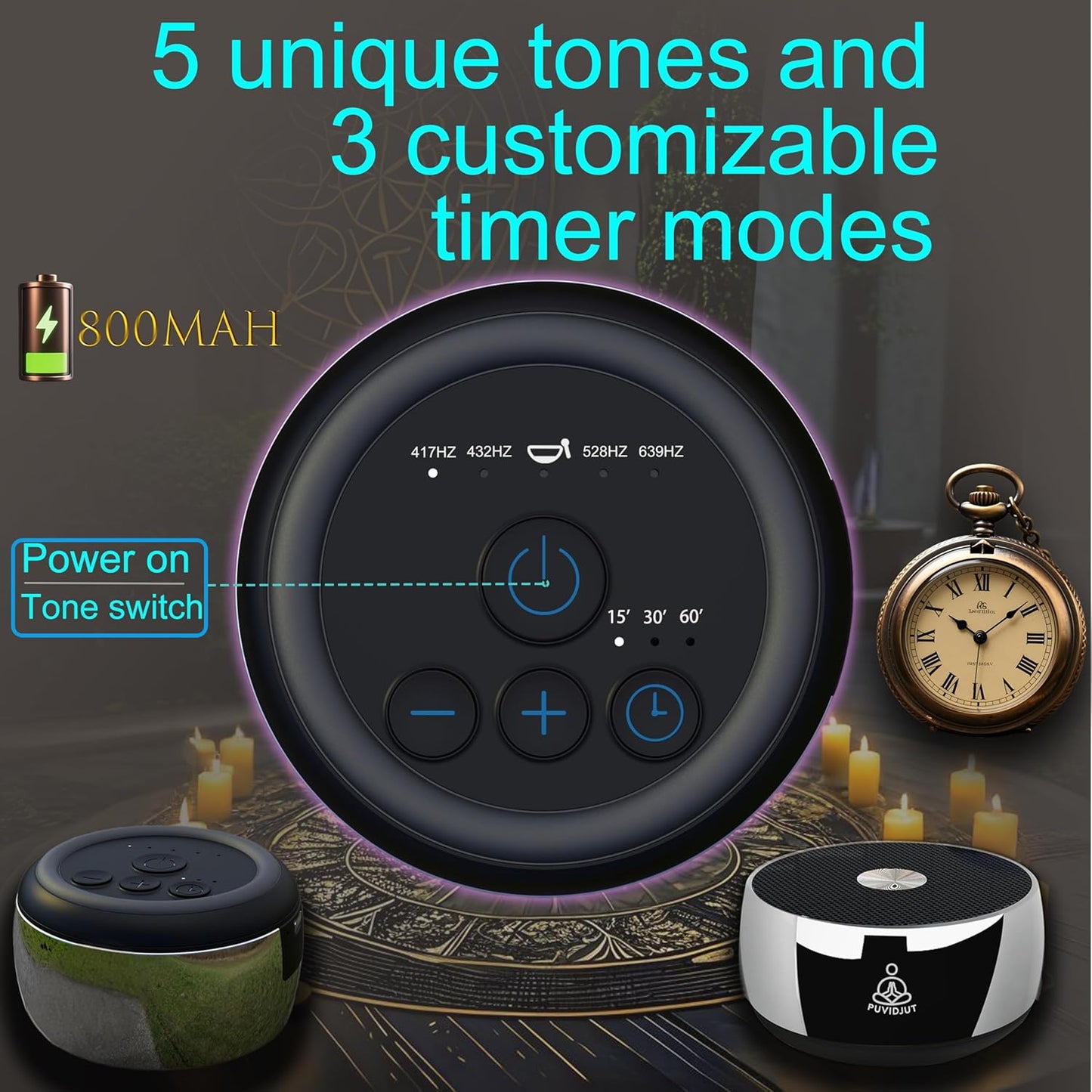 Meditation Sound Machine – Solfeggio Frequency Generator
