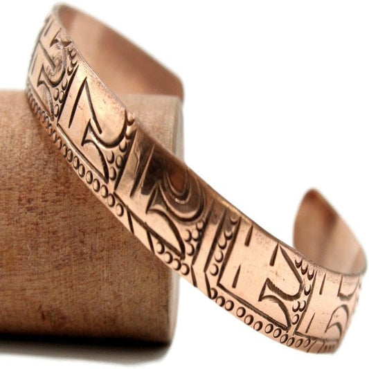 Pure Copper Tibetan Healing Bracelet