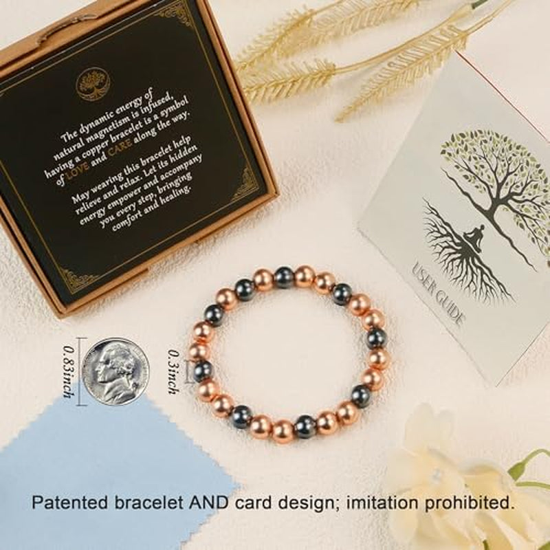 Pure Copper Magnetic Bracelet – Healing Energy Jewelry