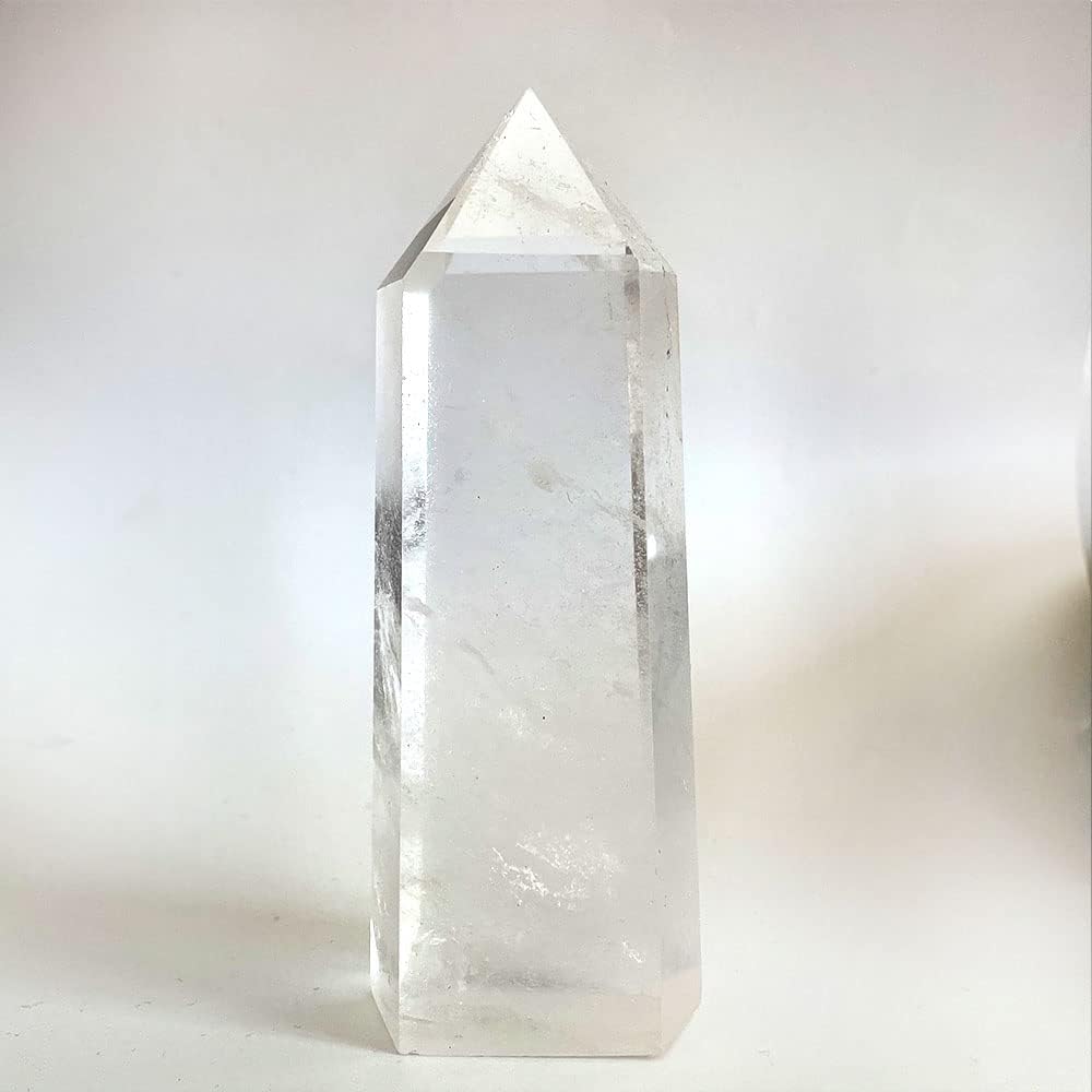 Big Clear Quartz Lemurian Seed Crystal Obelisk (6โ7 Inch)
