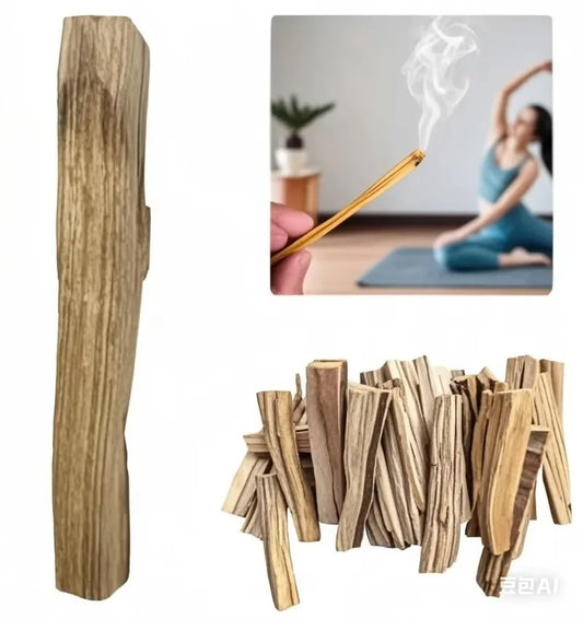Palo Santo Natural Incense Sticks — High-Resin Aromatherapy for Meditation, Cleansing & Sacred Rituals
