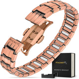 EllipseMAX Magnetic Copper Bracelet — 5,000 Gauss Strength