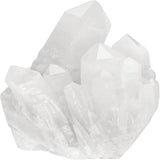 Healing Clear Quartz Crystal Cluster Geode – Natural Titanium Coated Druzy Mineral