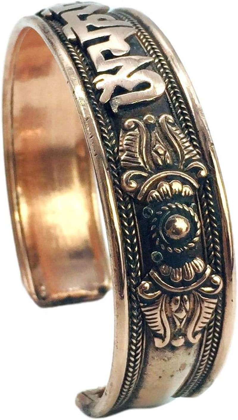 100% Pure Copper Tibetan Healing Bracelet