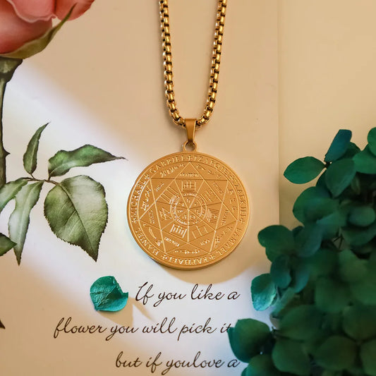 Seal of the 7 Archangels Pendant — Spiritual Talisman for Divine Protection & Higher Guidance