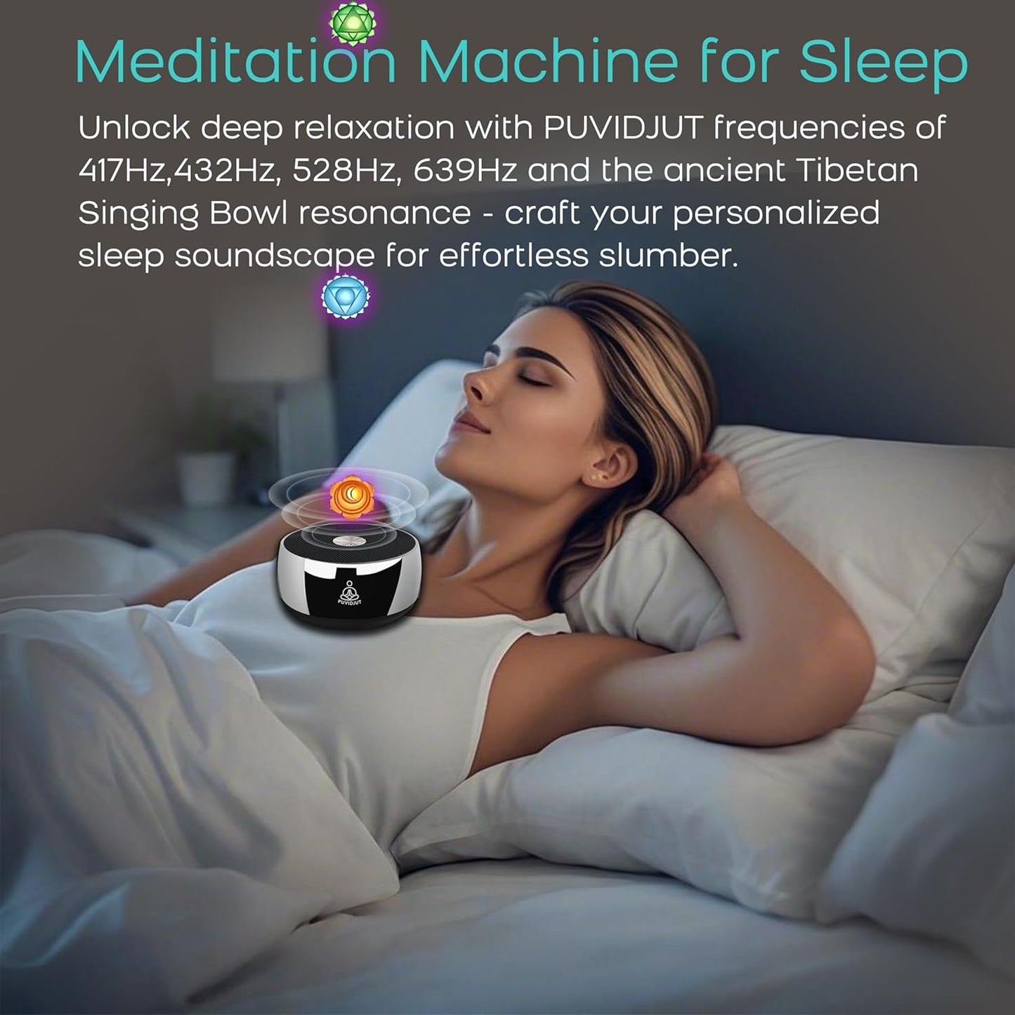 Meditation Sound Machine – Solfeggio Frequency Generator