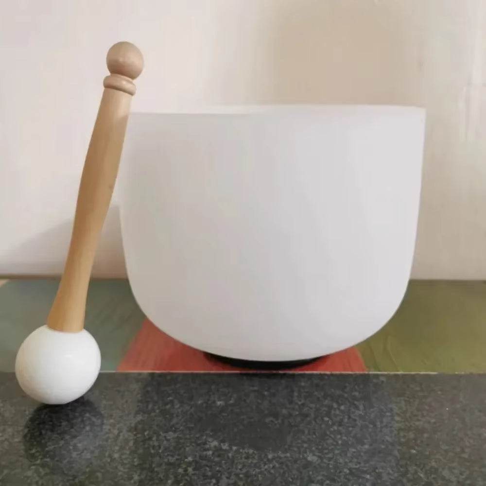 High-Purity Quartz Crystal Singing Bowl – 6 to 14 Inches for Meditation & Sound Healing