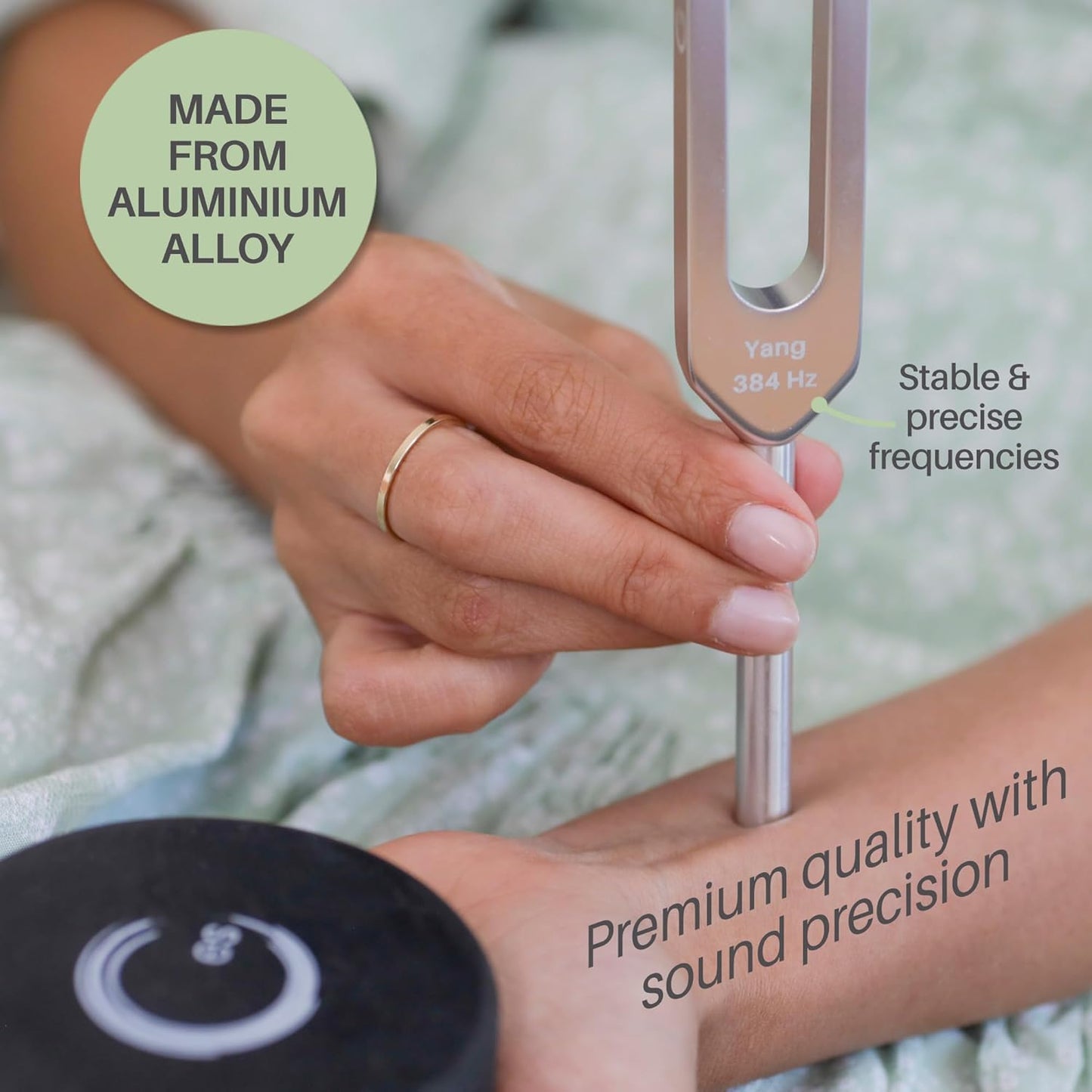 Resonance Healing Tuning Fork Set – 128Hz, 136.1Hz, 256Hz & 384Hz