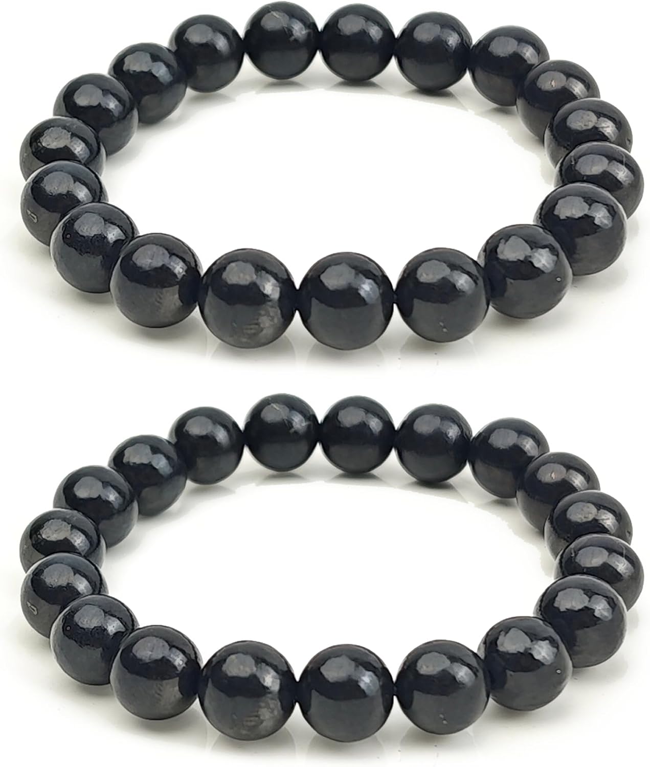 Handcrafted Shungite Bead Bracelet