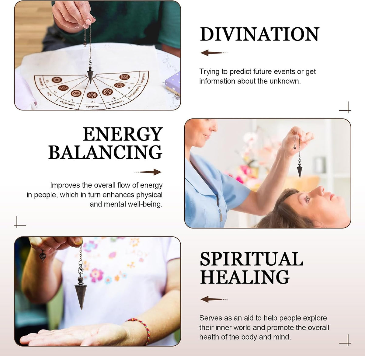 Pure Copper Pendulum — Dowsing & Meditation