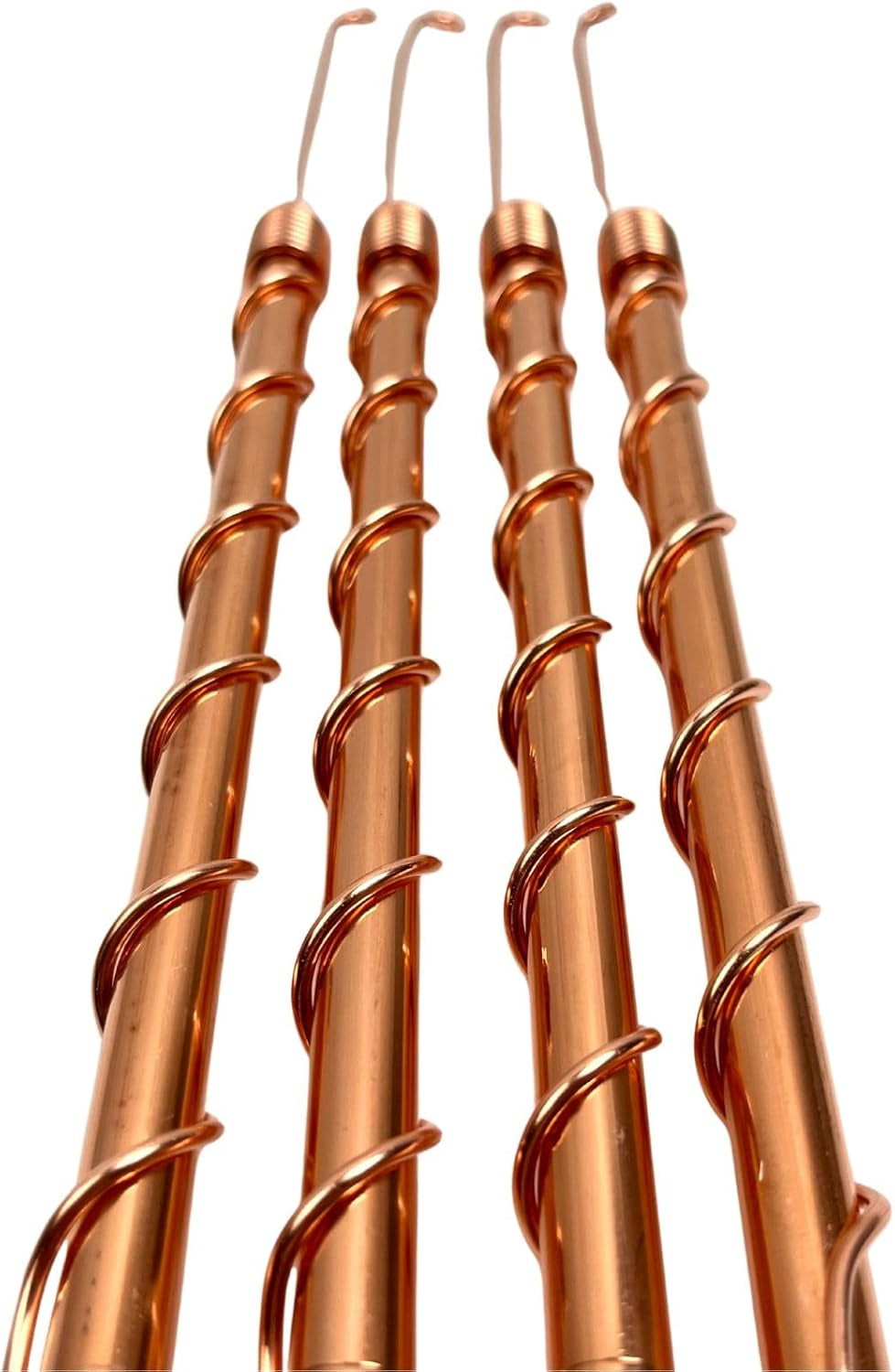 Pure Copper Garden Antennas – Classic Electroculture Rods for Soil & Root Health (4 Pack)
