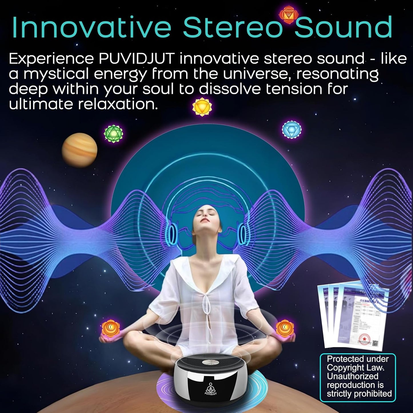 Meditation Sound Machine – Solfeggio Frequency Generator