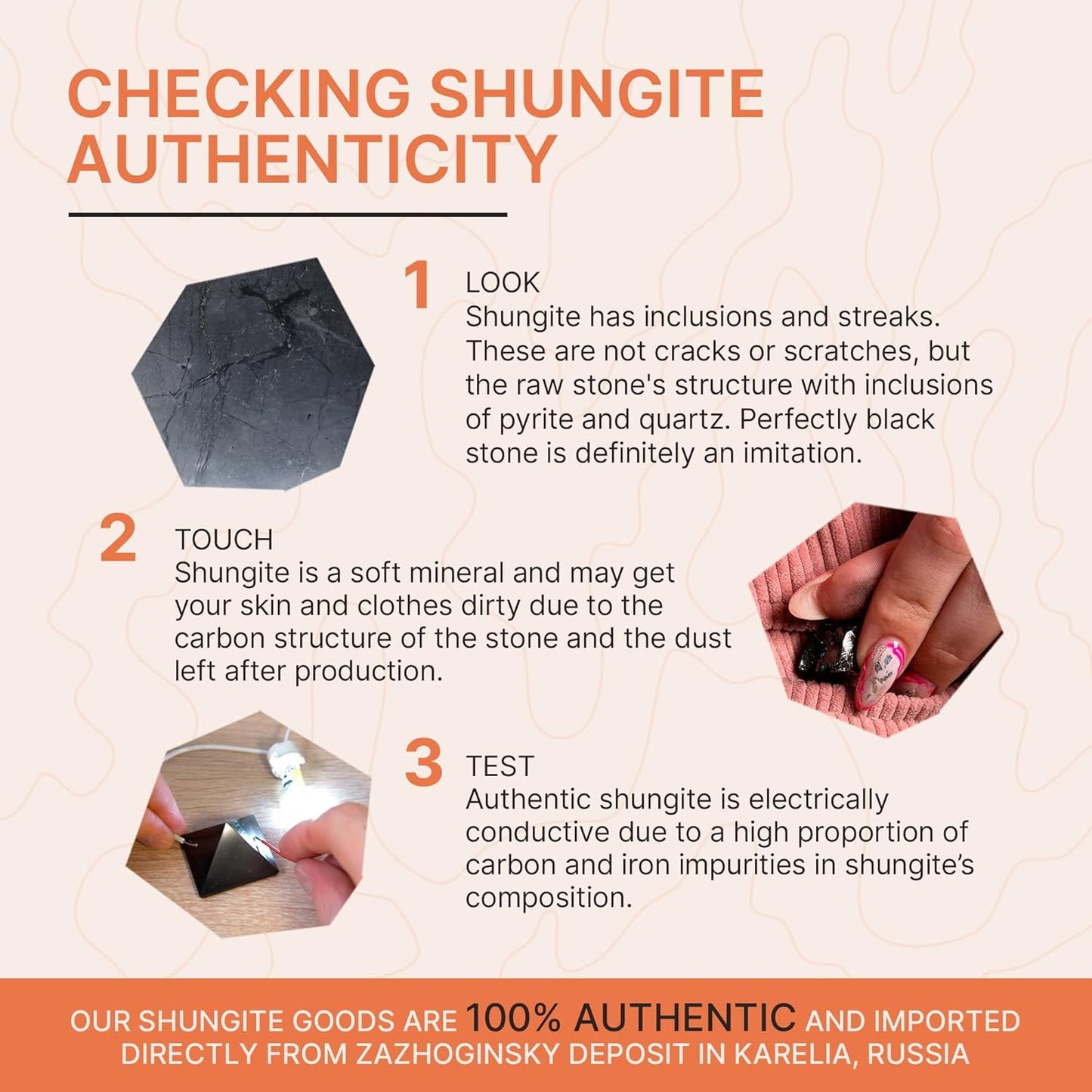 Elite Shungite Pendant Necklace