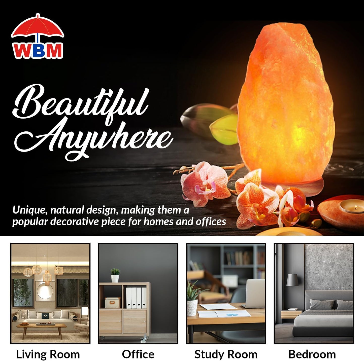 Himalayan Salt Lamp – Crystal Light of Serenity and Energy Balance