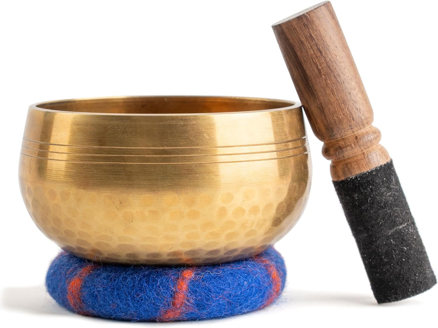 Tibetan Singing Bowl Set — Handcrafted Sound Healing Instrument for Meditation & Mindfulness
