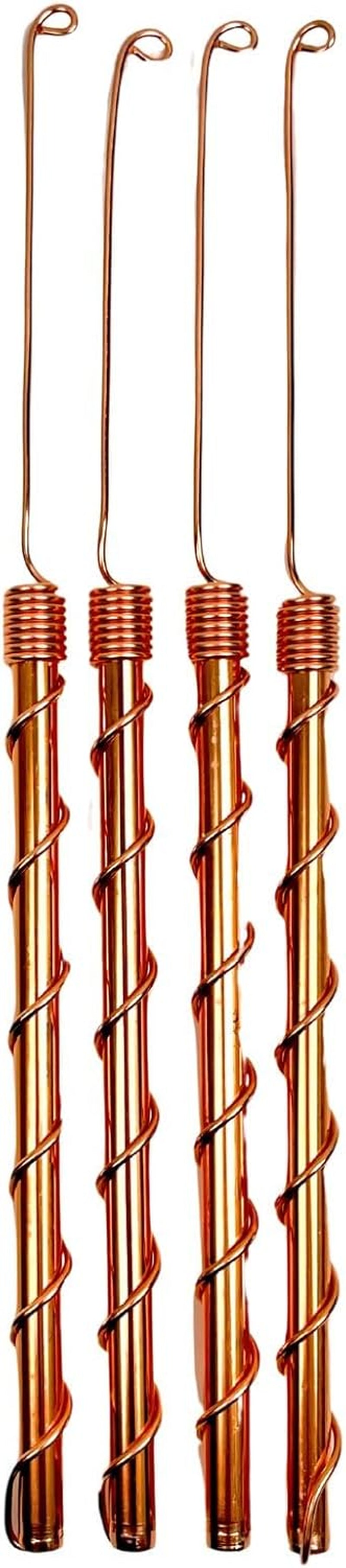 Pure Copper Garden Antennas – Classic Electroculture Rods for Soil & Root Health (4 Pack)
