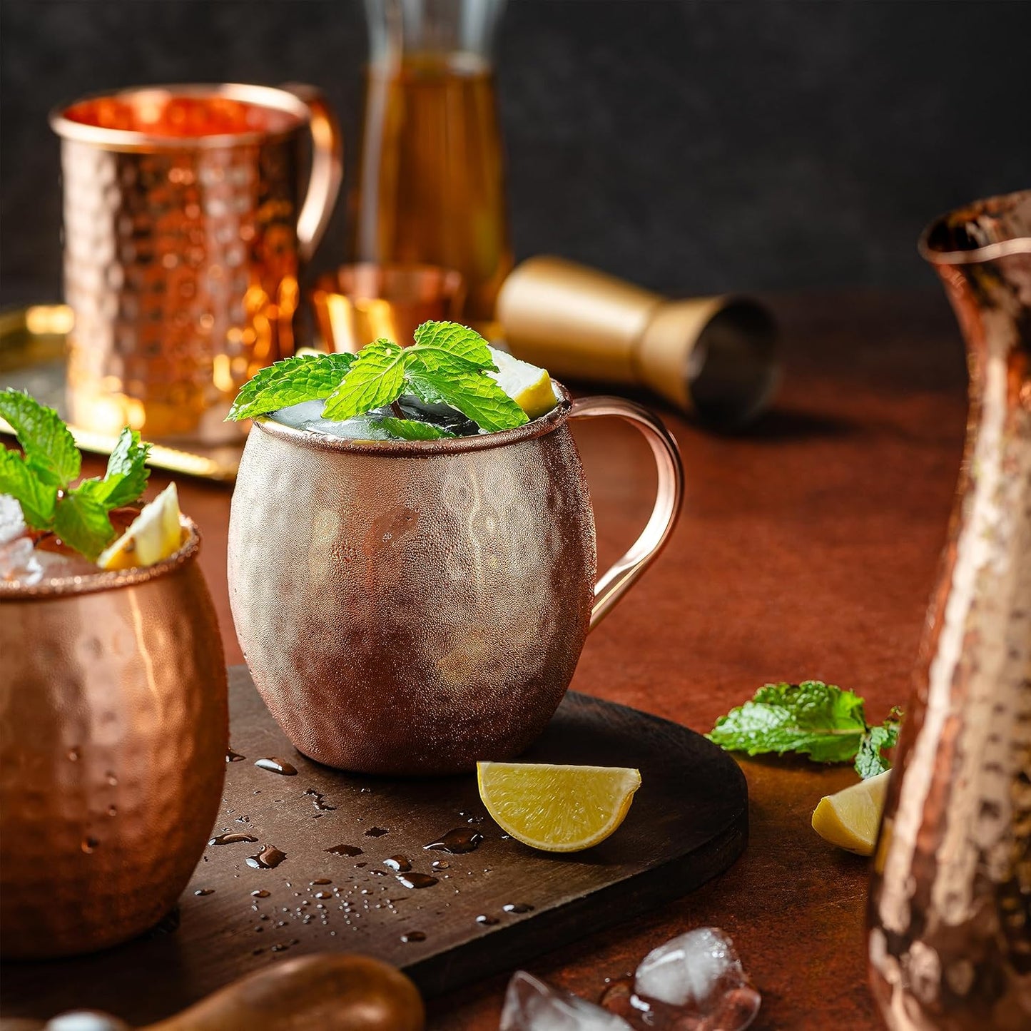 Moscow Mule Copper Mugs Set of 4 – 16oz