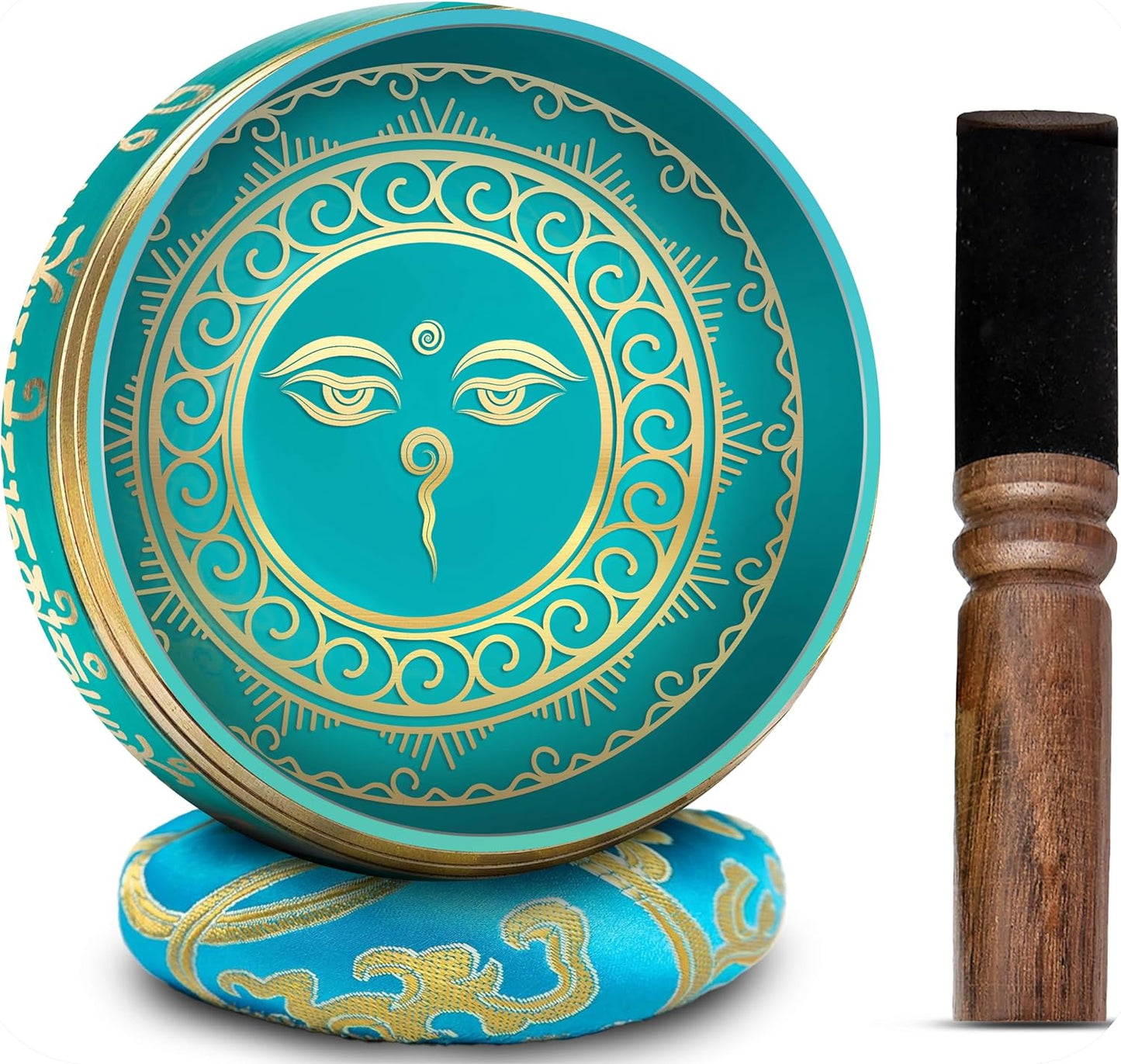 Authentic Tibetan Singing Bowl Set — Handmade in Nepal for Meditation, Yoga & Sound Healing