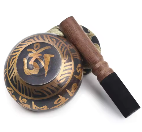 Handmade Lotus Singing Bowl Set β For Meditation & Chakra Healing