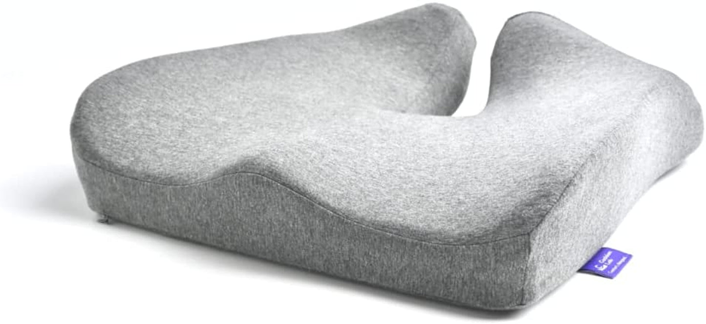 Ergonomic Pressure Relief Seat Cushion — Extra-Dense Memory Foam