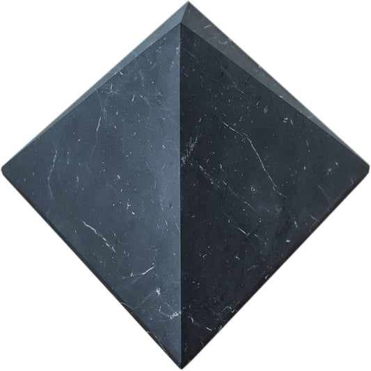 Shungite Protection Pyramid – 2" (5 cm)
