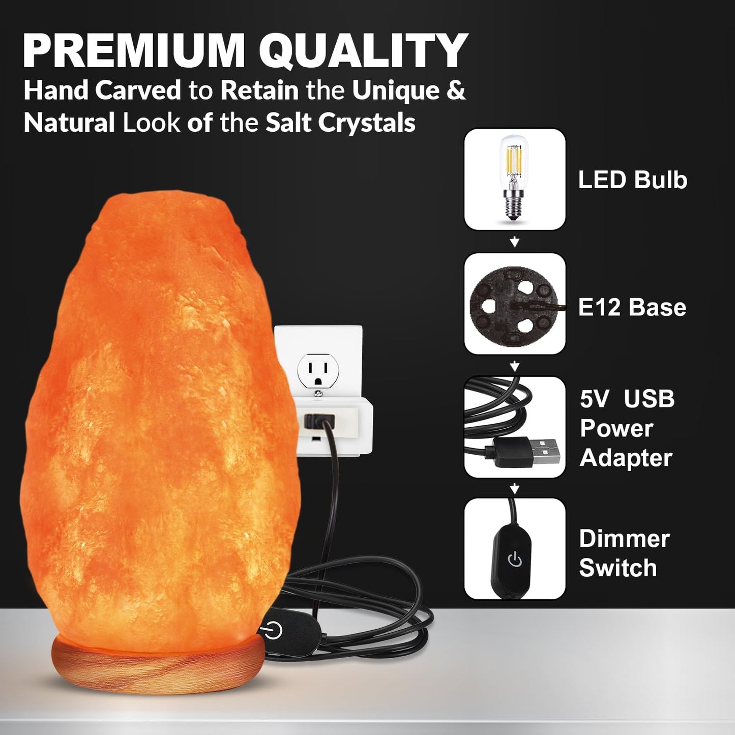 Himalayan Salt Lamp – Crystal Light of Serenity and Energy Balance