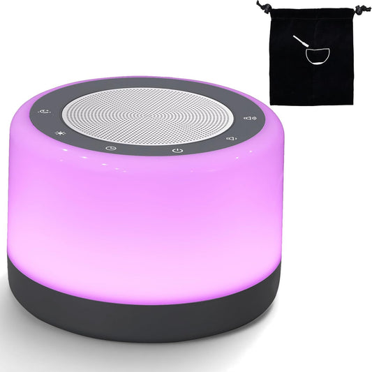 Tibetan Meditation Singing Bowls Machine β 8 Authentic Sounds with Light & Timer