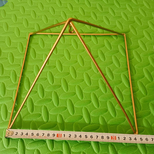 Golden Copper Pyramid β Meditation & Healing Energy Tool
