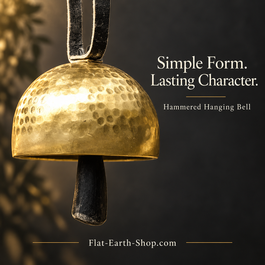 Handmade Brass Meditation Bells — Wind Chime Set