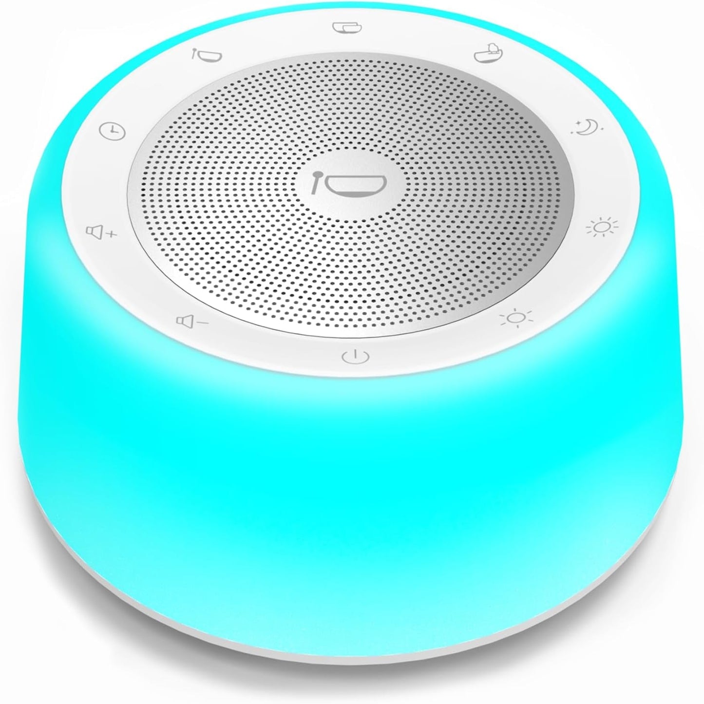 Tibetan Singing Bowls Sound Machine — 11 Healing Tones with Night Light & Timer