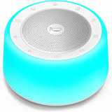Tibetan Singing Bowls Sound Machine — 11 Healing Tones with Night Light & Timer