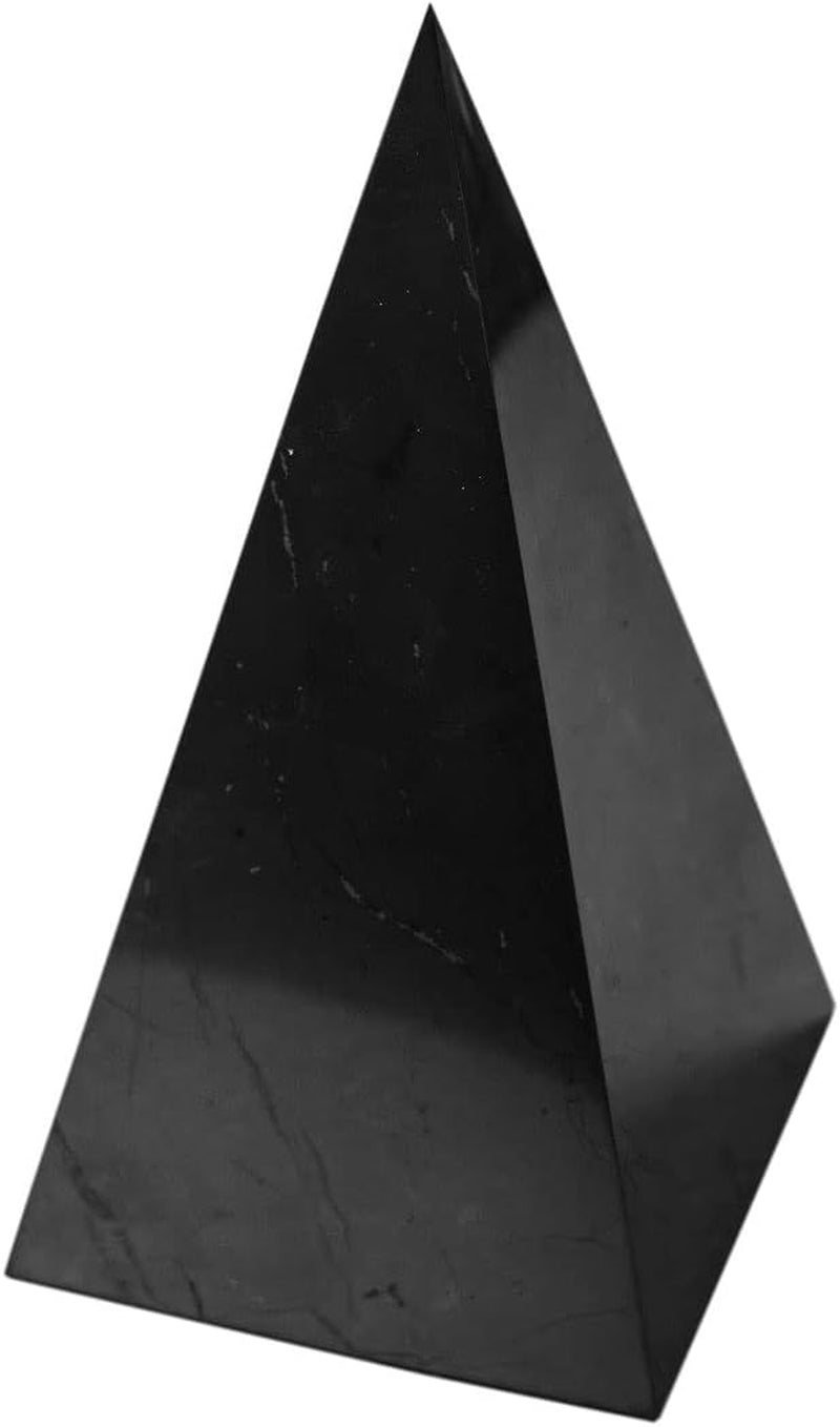 Shungite Protection Pyramid – 2" (5 cm)