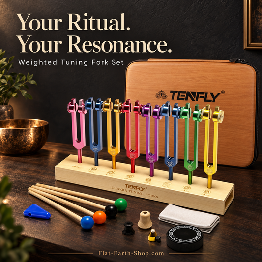 Weighted Chakra Tuning Fork Set — 8 Piece