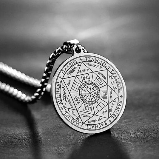 Seal of the 7 Archangels Pendant — Spiritual Talisman for Divine Protection & Higher Guidance