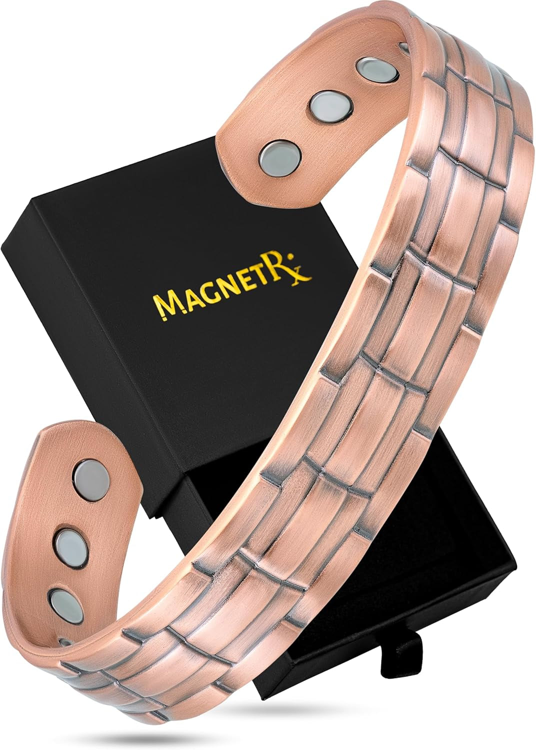Twisted Magnetic Copper Cuff – Balance, Energy & Style