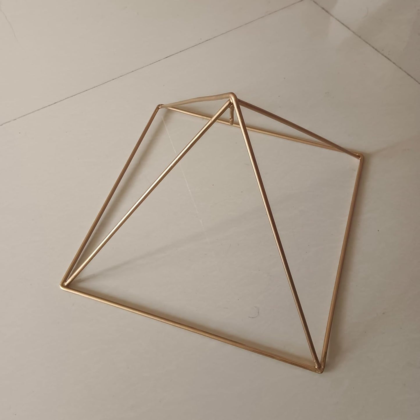 Golden Copper Pyramid – Meditation & Healing Energy Tool
