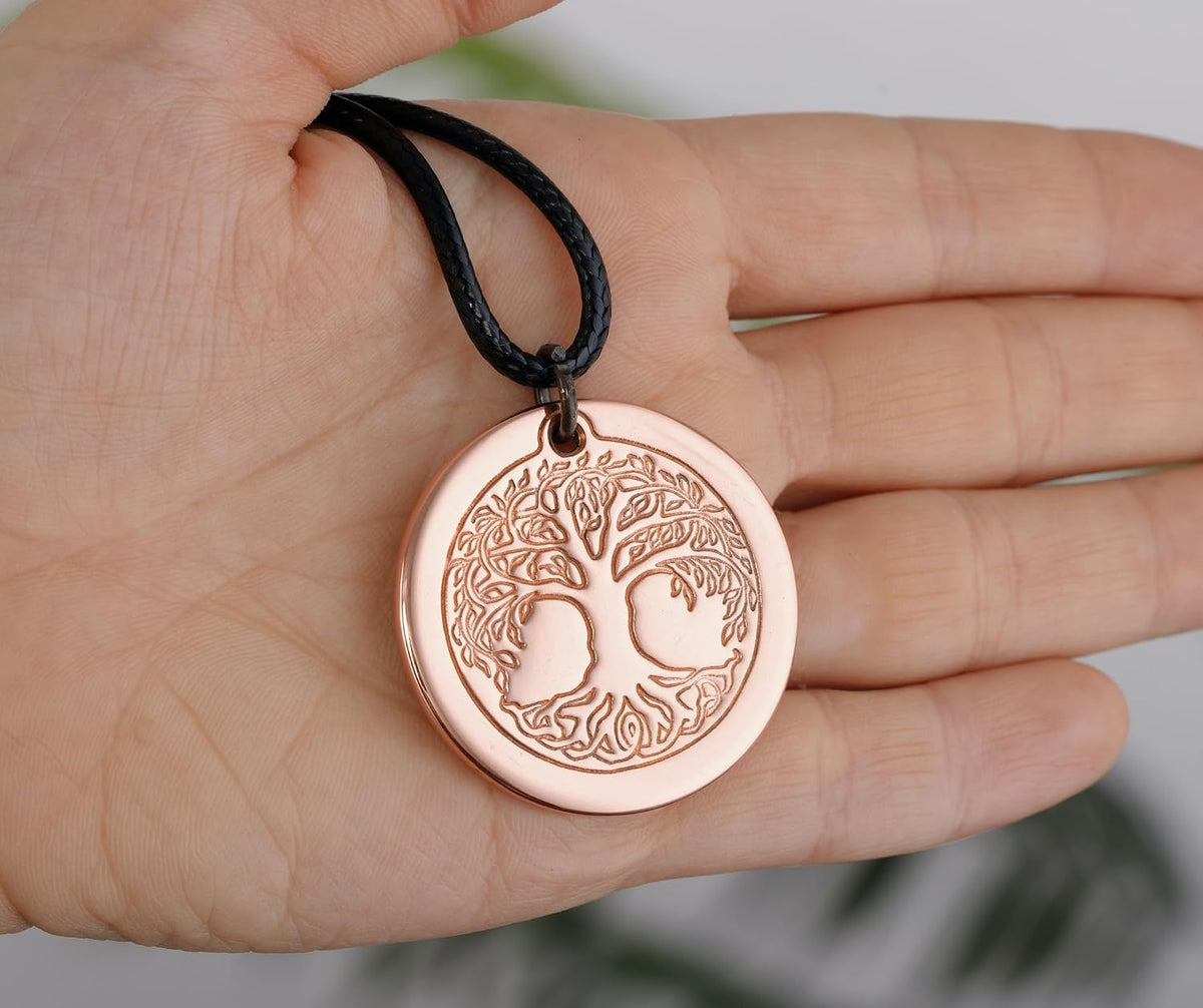 Pure Copper Tree of Life Necklace