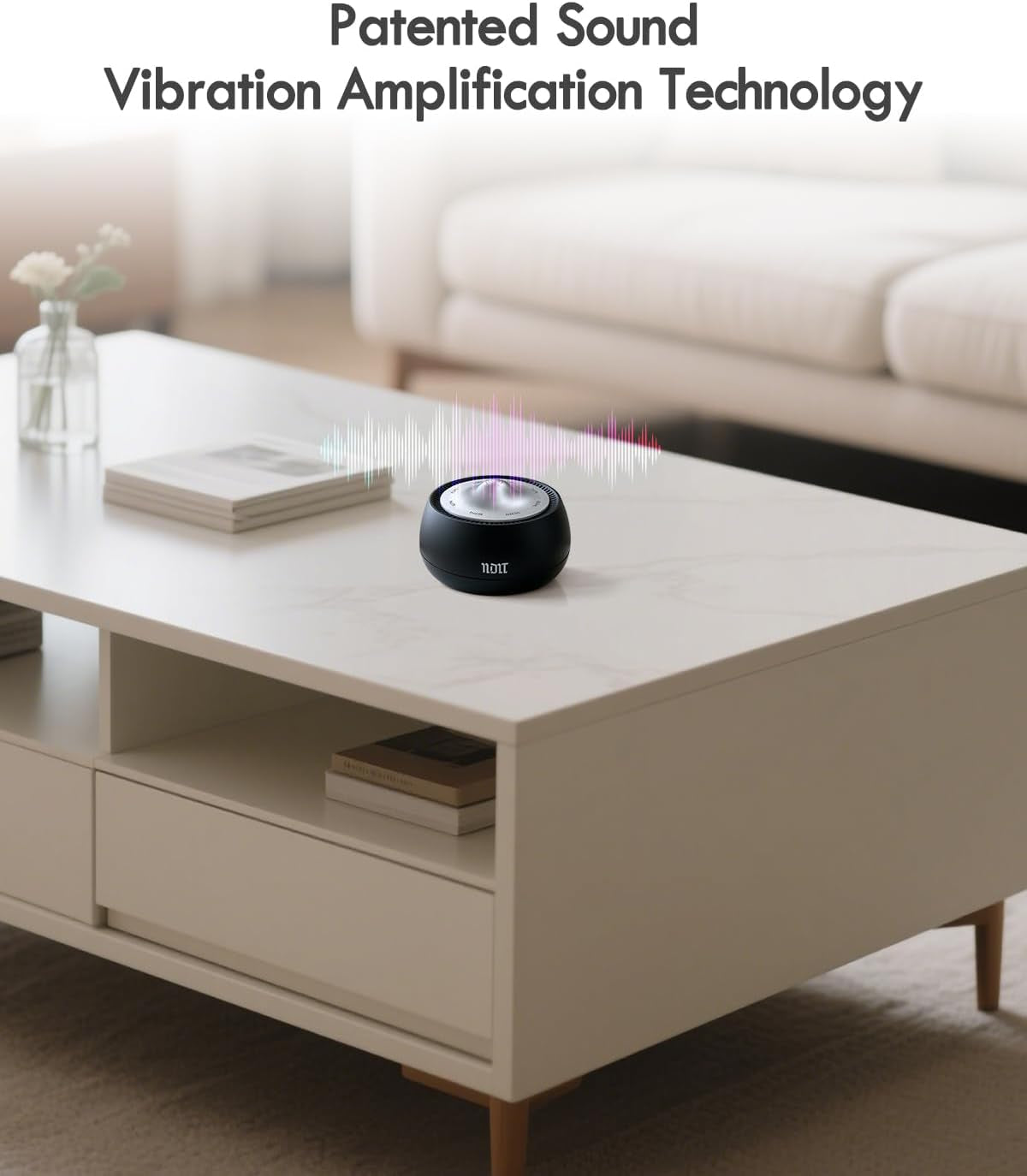 Portable Electronic Tibetan Singing Bowl — 8 Healing Frequencies (396–963Hz)