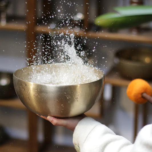 Pure Copper OM Buddha Singing Bowl β Handmade Nepalese Sound Bowl for Yoga, Meditation & Spiritual Harmony