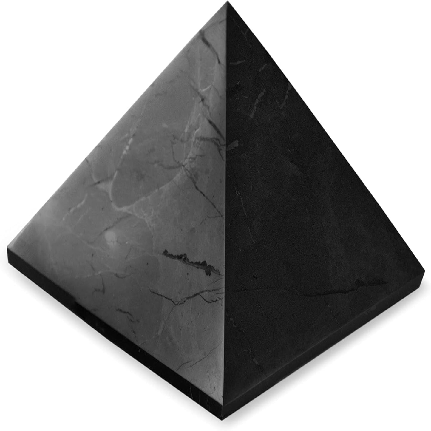Shungite Protection Pyramid – 2" (5 cm)