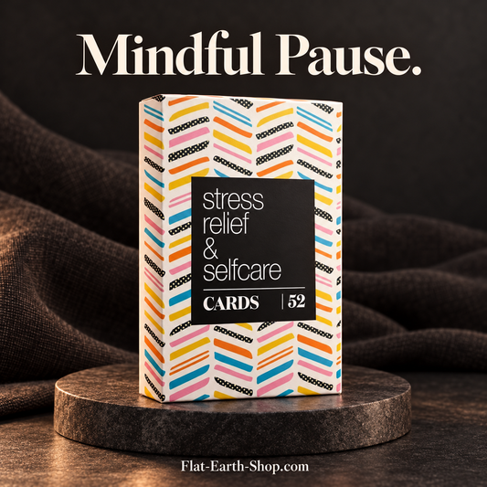 Mindfulness & Self-Care Cards — Mindful Pause | 52 Exercises — dark studio view 2