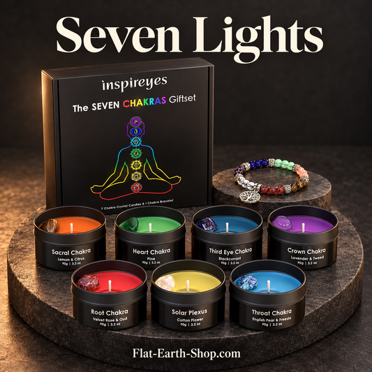 Seven Lights — dark studio photograph 1