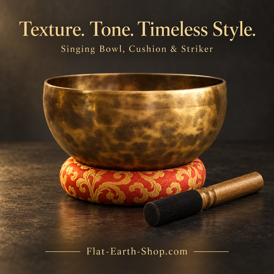Tibetan Malang Singing Bowl — Brass & Copper