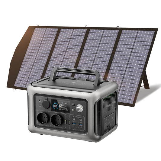 ALLPOWERS R600 Portable Power Station: 600W Life-Saving Backup for Home and Outdoors with Optional Solar Panel
