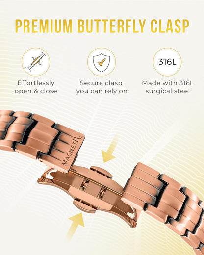 EllipseMAX Magnetic Copper Bracelet — 5,000 Gauss Strength