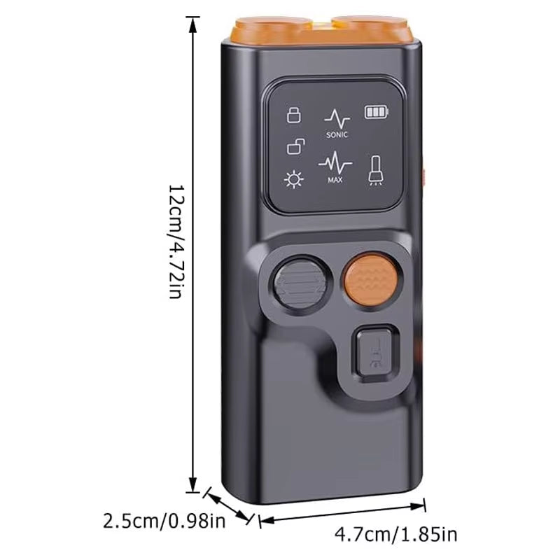 Barkguard Pro 2025 – Ultrasonic Anti-Barking Device with HD Display & LED Flashlight  Silence the Noise. Strengthen the Bond.