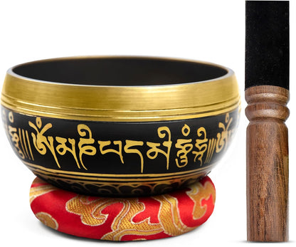 Tibetan Singing Bowl — Magenta Moment | 3.5 Inch